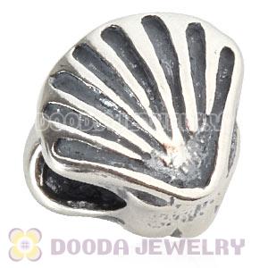 925 Sterling Silver European Seashell Charms Beads Wholesale