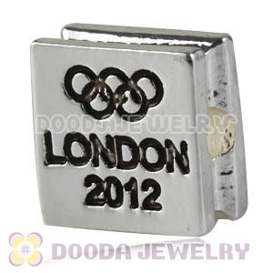 London 2012 Olympics Athletics Square Alloy Beads Wholesale