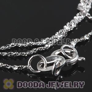46cm 925 Sterling Silver Necklaces Chain Wholesale 