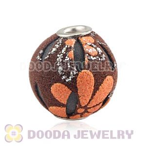 14mm Basketball Wives Leather Beads For Earrings Wholesale 