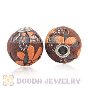 14mm Basketball Wives Leather Beads For Earrings Wholesale 