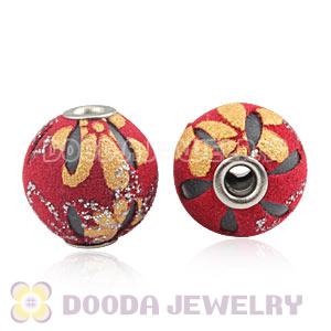 14mm Basketball Wives Leather Beads For Earrings Wholesale 