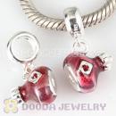 925 Sterling Silver European Enamel Dangle Perfume Bottle Wholesale