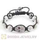 Handmade TresorBeads Bracelets With Crystal Skull Bead And Hematite