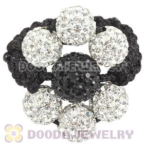 2012 Handmade Macrame Rings With Czech Crystal Wholesale