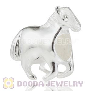 925 Sterling Silver European Horse Charm Beads Wholesale