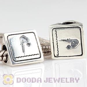 European Diving Beads London 2012 Olympics Sterling Silver Charms