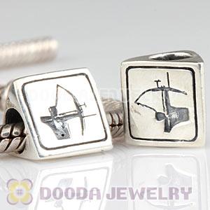 European Archery Beads London 2012 Olympics Sterling Silver Charms