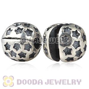 925 Sterling Silver European Stardom Clip Beads Wholesale