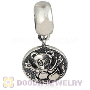 Sterling Silver Chinese Zodiac Tiger Dangle Charm Bead Wholesale