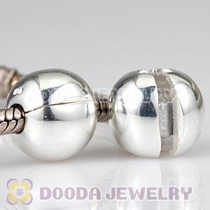 925 Sterling Silver European Sphere Clip Beads Wholesale