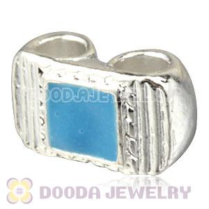 Wholesale Silver Plated Charm Jewelry European Double Hole Beads