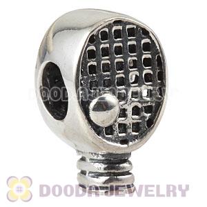 Sterling Silver Olympic Tennis Racket Bead Fit 2012 Olympics European Bracelet