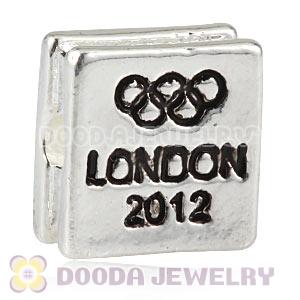 London 2012 Olympics Badminton Square Alloy Beads Wholesale