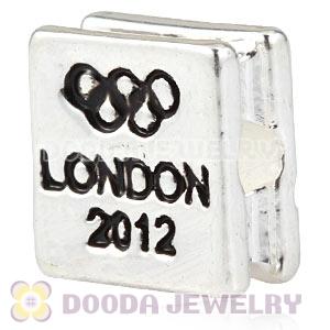 London 2012 Olympics Rowing Alloy Square Beads Wholesale