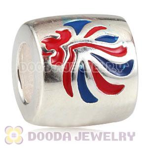 Sterling Silver 2012 Play Paralympics Team GB Bead Fit European Olympics Bracelet