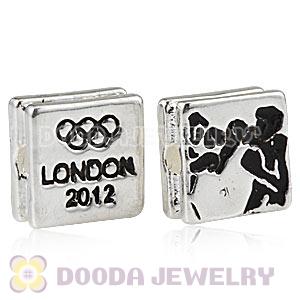 London 2012 Olympics Boxing Square Alloy Beads Wholesale