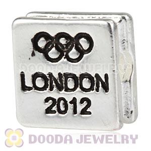London 2012 Olympics Table Tennis Square Alloy Beads Wholesale