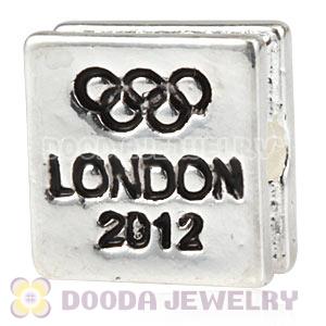 London 2012 Olympics Taekwondo Square Alloy Beads Wholesale