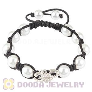 Wholesale 2012 New Handmade Bracelets With ABS Pearl And Scorpion Bead 