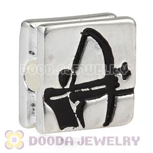 London 2012 Olympics Archery Square Alloy Beads Wholesale