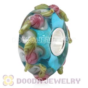 Handmade European Glass Beads In 925 Silver Core Wholesale