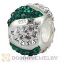 925 Sterling Silver Charm Beads With Austrian Crystal Wholesale