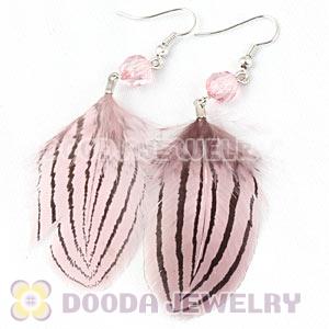 Fashion Tibetan Jaderic Indianstyles Feather Earrings Wholesale