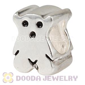 Sterling Silver European Bear Charm Bead Wholesale