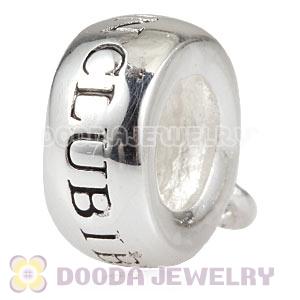 925 Sterling Silver European Beads Stamped I BLING FASHION CLUB