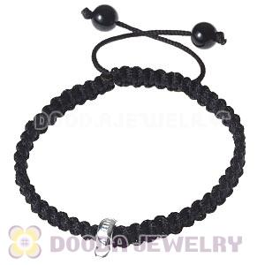 Fashion Sterling Silver Charms Macrame Bracelet Wholesale