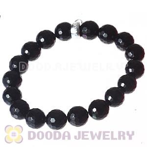 Black Onyx Sterling Silver Stackable Charms Bracelets Wholesale