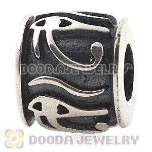 European Sterling Silver Eye of Horus Charm Beads Wholesale