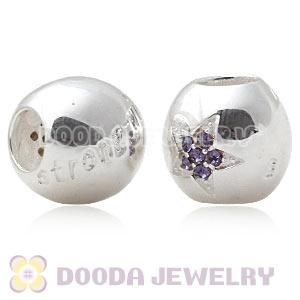 Sterling Silver 2012 Inspiration Bead With Austrian Crystal Fit Olympics Bracelet