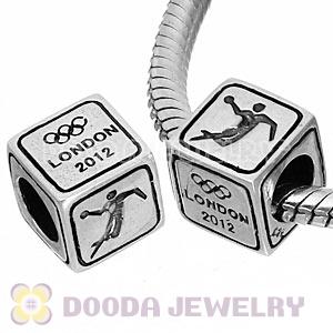 European Handball Beads London 2012 Olympics Sterling Silver Charms
