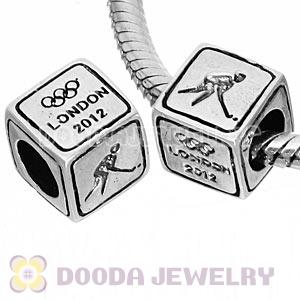 Sterling Silver European Hockey Beads London 2012 Olympics Charms
