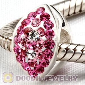 925 Sterling Silver Eye Beads With Austrian Crystal Wholesale