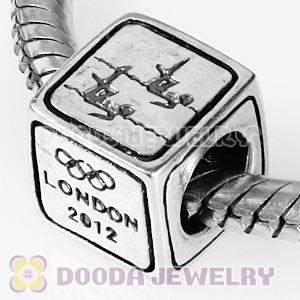 European Synchronised Swimming Beads London 2012 Olympics Sterling Silver Charms