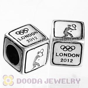European Tennis Beads London 2012 Olympics Sterling Silver Charms