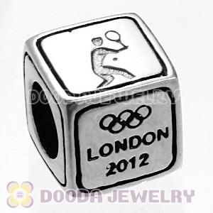 European Tennis Beads London 2012 Olympics Sterling Silver Charms
