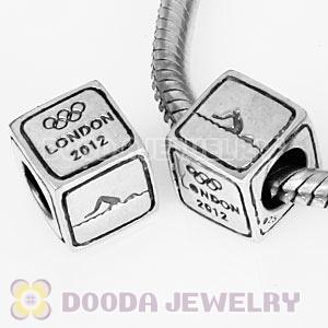 European Swimming Beads London 2012 Olympics Sterling Silver Charms