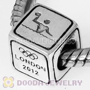 Sterling Silver European Water Polo Beads London 2012 Olympics Charms