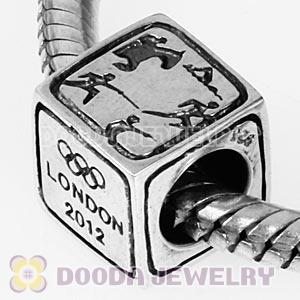 Sterling Silver European Modern Pentathlon Beads London 2012 Olympics Charms