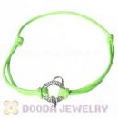 Fashion Lime Sterling Silver Tscharms Club Bracelet Wholesale