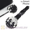 10mm Czech Crystal Ball Earphone Jack Plug For iPhone Wholesale