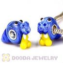 Handmade European Walrus Glass Beads In 925 Silver Core Wholesale
