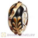 Handmade European Glass Vines Beads In 925 Silver Core Wholesale