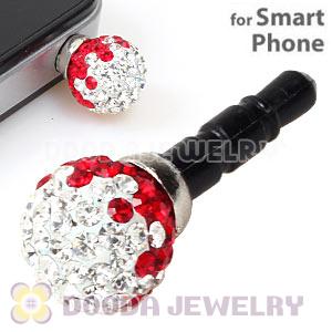10mm Czech Crystal Ball Plugy Earphone Jack Accessory Malaysia