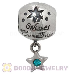 925 Sterling Silver Wishes Come True Dangle Charms For Christmas Day 