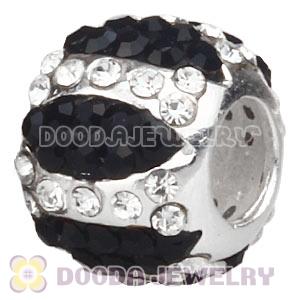 925 Sterling Silver European Charm Beads With Austrian Crystal Wholesale